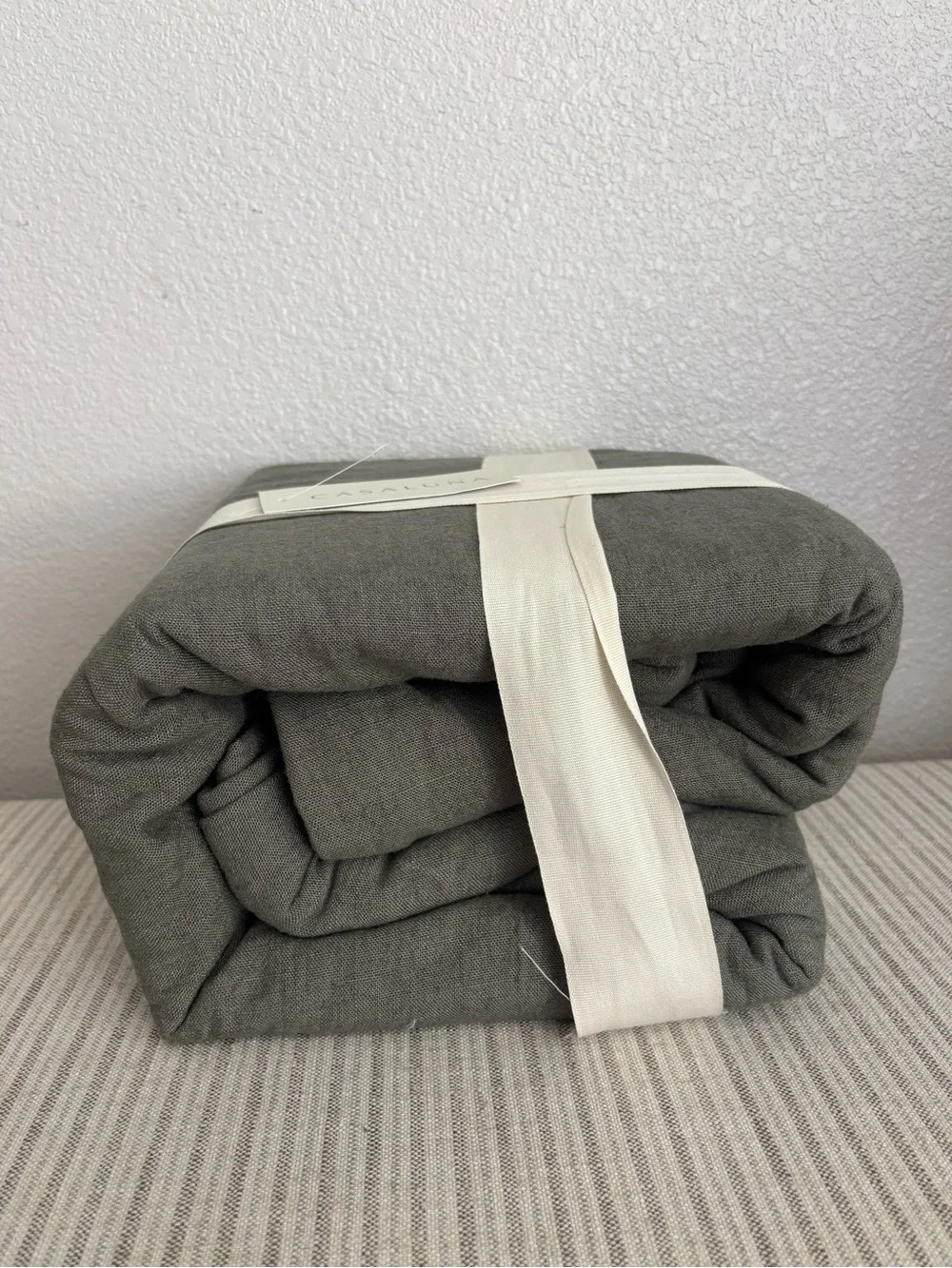 Casaluna olive green Duvet Cover Set